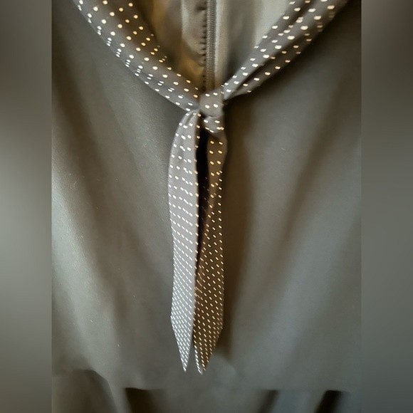 NWT Positive Attitude Midi Classic Black Dress Cap Sleeve Shirt/Skirt Look Sz 14 - Picture 6 of 7